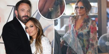 #OK! ჯენიფერ ლოპესი და ბენ აფლეკი დაინიშნნენ? – ჯენიფერი საზოგადოებაში ნიშნობის ბეჭდით გამოჩნდა