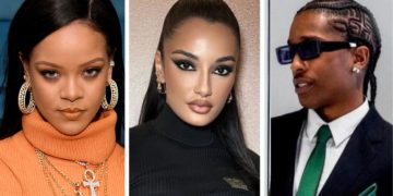 #OK! უცხოური მედია: “A$AP Rocky-იმ ორსულ რიანას Amina Muaddi-სთან უღალატა”