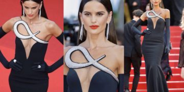 #OK! იზაბელ გულარტი კანის კინოფესტივალზე “დევიდ კომას” კაბით გამოჩნდა