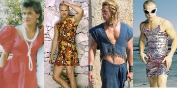 #OK! 4 შემთხვევა, როდესაც ბრედ პიტმა კაბა მოირგო