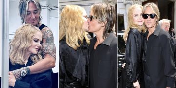 #OK! კადრები კულისებიდან და პაპარაცული ფოტოები: ნიკოლ კიდმანი და კიტ ურბანი პარიზში, Balenciaga-ს ჩვენებაზე