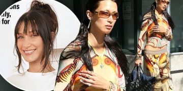 #OK! ბელა ჰადიდი Jean Paul Gaultier-ის სამოსს Dior-ის ვინტაჟურ სათვალეებს უხამებს