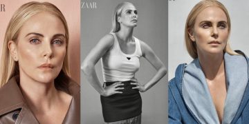 #OK! 47 წლის შარლიზ თერონი Harper’s BAZAAR-ის ოქტომბრის ნომრის გარეკანზე