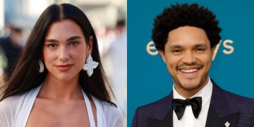 #OK! დუა ლიპა და ტრევორ ნოა ერთმანეთს ხვდებიან – ვარსკვლავური წყვილის უახლესი პაპარაცული ფოტოები