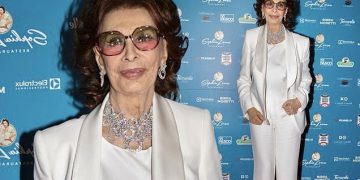 #OK! 88 წლის სოფი ლორენი საკუთარი რესტორნის გახსნაზე მილანში