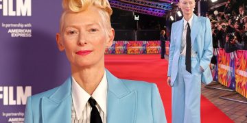 #OK! 61 წლის ტილდა სვინტონი BFI ლონდონის კინოფესტივალზე The Eternal Daughter-ის პრემიერას დაესწრო