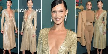 #OK! ბელა ჰადიდი დედასთან იოლანდა ჰადიდთან ერთად Annual Golden Heart-ის დაჯილდოებას დაესწრო