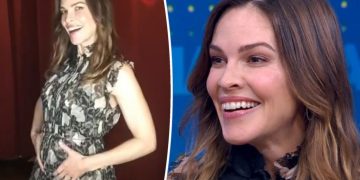 #OK! 48 წლის ჰილარი სუონკი ორსულადაა – მსახიობი ტყუპებს ელოდება