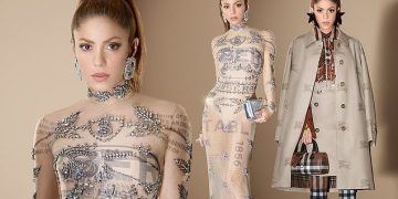 #OK! 45 წლის შაკირა Burberry-ის ახალი კამპანიის სახეა