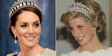 #OK! ქეით მიდლტონი პრინცესა დაიანას გვირგვინით მეფე ჩარლზის პირველ ბანკეტზე