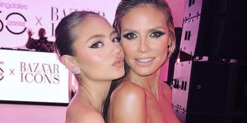 #OK! 49 წლის ჰაიდი კლუმი 18 წლის ქალიშვილთან ლენი კლუმთან ერთად Intimissimi-ის ახალ კამპანიაში