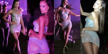 #OK! ირინა შეიკის ცეცხლოვანი იმიჯი რიანას SavageXFenty-ის შოუზე