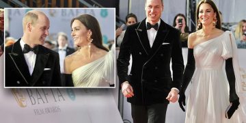 #OK! პრინცესა ქეითი BAFTA-ს წითელ ხალიჩაზე იმ კაბით გამოჩნდა, რომელიც მას 2019 წელსაც ეცვა