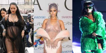 #OK! რიანას 24 ყველაზე ავანგარდული ჩაცმულობა