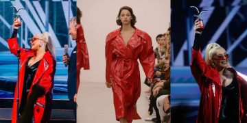 #OK! ქრისტინა აგილერა – ქართველი დიზაინერის თაკო მექვაბიძის სამოსით