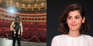 #OK! ქეთი მელუა პირველად შვილთან ერთად – როიალ ალბერტ ჰოლში იმყოფება