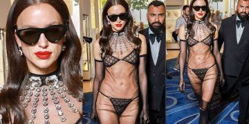 #OK! ირინა შეიკის ნახევრადშვიშველი გამოჩენა კანის კინოფესტივალზე