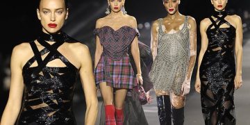 #OK! ირინა შეიკი, ნატაშა პოლი, სტელა მაქსველი და სხვები LuisaViaRoma-ს ჩვენებაზე