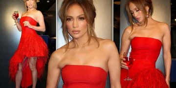 #OK! Lady In Red – 53 წლის ჯენიფერ ლოპესი Delola-ს ახალ კამპანიაში