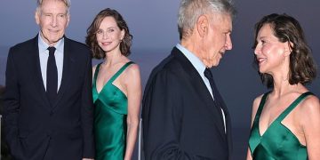 #OK! “უბერებელი სიყვარული” – 80 წლის ჰარისონ ფორდი მეუღლესთან ერთად ინდიანა ჯონსის ახალი ნაწილის პრემიერაზე