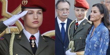 #OK! 17 წლის პრინცესა ლეონორი ესპანეთის ნაციონალურ დღესასწაულზე დედოფალ ლეტიციასთან და მეფე ფილიპთან ერთად