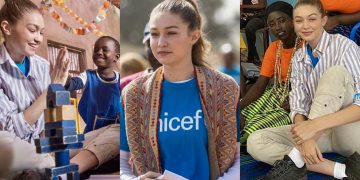 #OK! ჯიჯი ჰადიდის, როგორც აქტივისტის და ქველმოქმედის საქმიანობა 8 ფოტოში