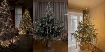 #OK!  ქართველი სელებრითების ნაძვის ხეები!