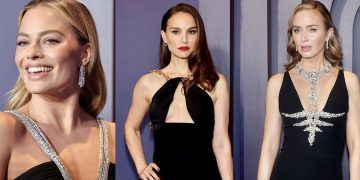 #OK! შავი კაბა ყოველთვის ელეგანტურია – მარგო რობის, ნატალი პორტმანის და ემილი ბლანტის დახვეწილი გამოჩენა Governors Awards-ის დაჯილდოებაზე