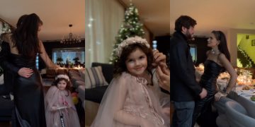 #OK! ნახეთ, როგორ შეხვდნენ შობას ნოე სულაბერიძე და ჯანეტ ქერდიყოშვილი!