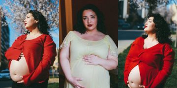 #OK! ნინო მუმლაძის ულამაზესი კადრები საორსულო ფოტოსოსესიიდან!