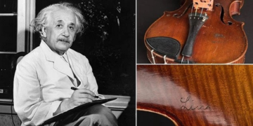 #OK! ალბერტ აინშტაინის ვიოლინო აუქციონზე გაიყიდა