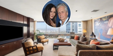 #OK! მაიკლ დუგლასისა და კეტრინ ზეტა-ჯონსის ყოფილი ბინა $7 მილიონად იყიდება