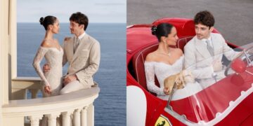 #OK! შარლ ლეკლერი და ალექსანდრა სან-მლუ დაქორწინდნენ